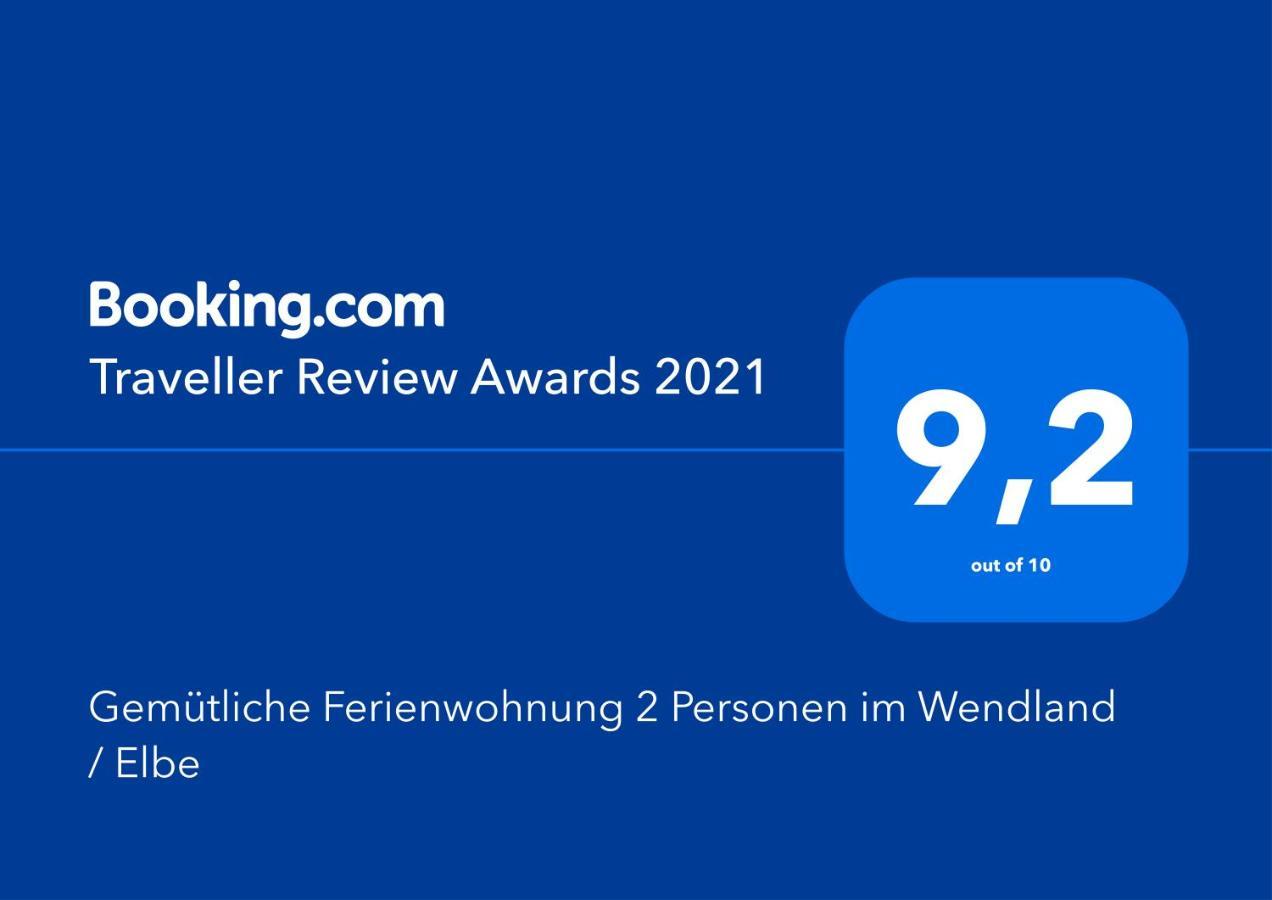 Gemuetliche Ferienwohnung 2 Personen Im Wendland / Elbe Trebel 외부 사진