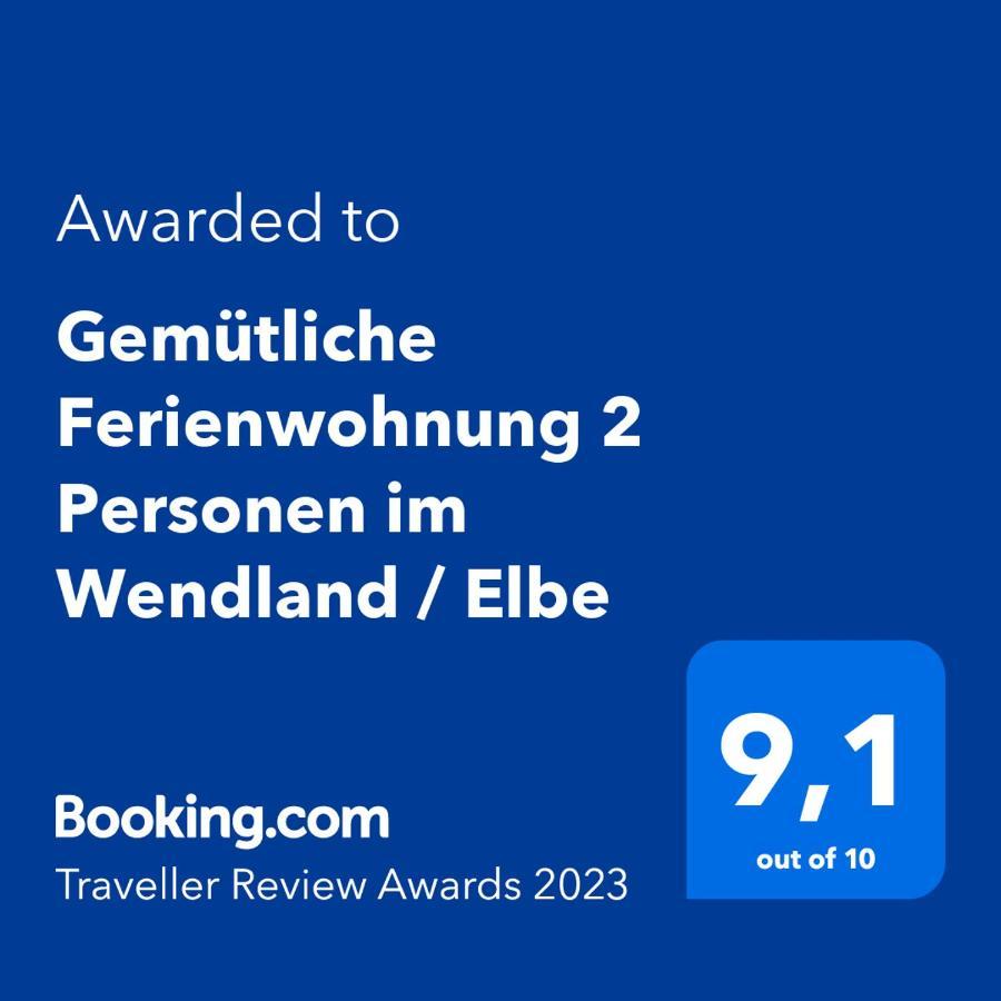 Gemuetliche Ferienwohnung 2 Personen Im Wendland / Elbe Trebel 외부 사진